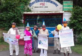 वरिष्ठ नागरिक दिवस पर परिवार विकास संस्था द्वारा वरिष्ठ नागरिकों को किया गया सम्मानित