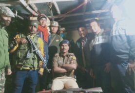 गुप्त सूचना के आधार पर चरकापत्थर  पुलिस ने तकनीकी सेल के सहयोग से हथियार किया बरामद