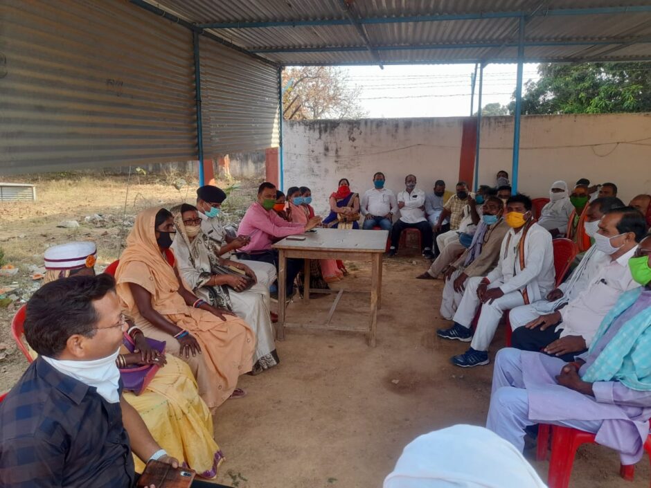 लक्ष्मीपुर थाना परिसर में चैती दुर्गा, रामनवमी और रमजान को लेकर शांति समिति की बैठक