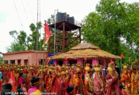 कलश यात्रा के साथ तीन दिवसीय शतचंडी यज्ञ का शुभारंभ