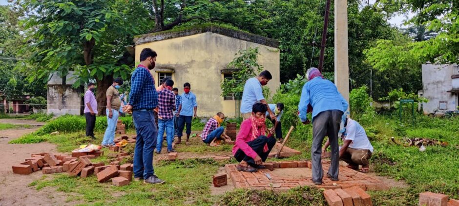 राजमिस्त्रियों को दिया गया भूकंपरोधी निर्माण का प्रशिक्षण