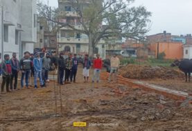 ग्रेड -2 पुलिस भवन का निर्माण के बाद  प्रतिमा विषर्जन करना असम्भव-जिला मंत्री नीतीश साह, अंतरराष्ट्रीय हिन्दू परिषद