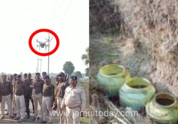 शराब माफियाओं पर ड्रोन स्ट्राइक: पहले आसमान से किया 'टारगेट' फिर जमीन पर ध्वस्त किया देसी शराब