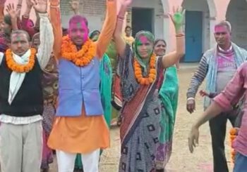 खिलार पंचायत के वार्ड नं 5 में निर्विरोध वार्ड सचिव चुने गए कुंदन कुमार, वार्ड वासियों ने माला पहनाकर किया स्वागत