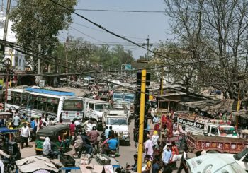 सिकन्दरा मुख्य चौक का जाम आम लोगों के लिए बना परेशानी का सबब