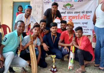एसबीआई ग्राम सेवा क्रिकेट टूर्नामेंट में हेठचकाई टीम विजयी