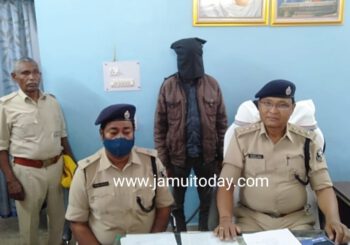 अंतरराज्यीय ऑपरेशन चलाकर पुलिस ने बांका जिला से किया नक्सली को गिरफ्तार
