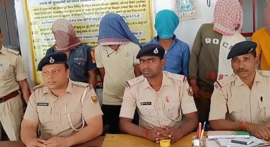 एंबुलेंस का प्रयोग कर लूट की घटना को देते थे अंजाम, 5 अपराधी को किया पुलिस ने गिरफ्तार