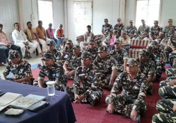 अंतरराष्ट्रीय नशा मुक्ति दिवस पर एसएसबी के जवानों ने निकाली जागरूकता रैली