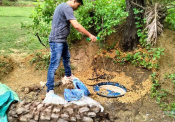 तेलियाछोराठ में पुलिस ने तोड़ी शराब की भट्ठियां, 20 लीटर देसी महुआ शराब बरामद