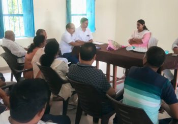 विधायक ने हाई स्कूल के प्रधानाध्यापकों के साथ प्रबंधन समिति की बैठक