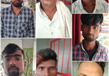 पुलिस ने सात शराबियों को नशे की हालत में किया गिरफ्तार