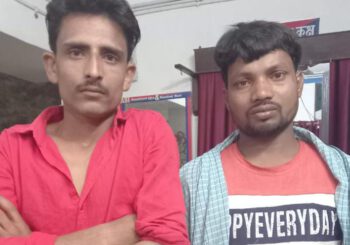 शराब के नशे में  हंगामा करते दो शराबी को पुलिस ने किया गिरफ्तार