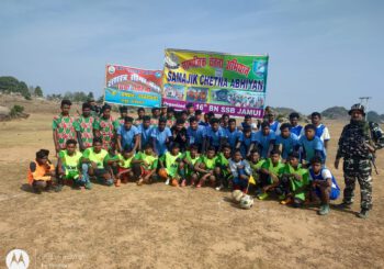 खेल प्रतियोगिता द्वारा आदिवासी समाज की प्रतिभा निखारते एसएसबी 16 वीं बटालियन