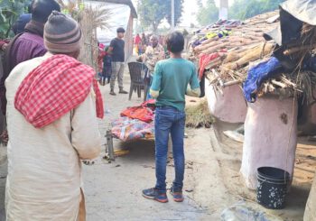शराबी बेटे ने किया  लाठी-डंडे से पीटकर मां की हत्या, पिता-भाई को भी किया पीटकर घायल