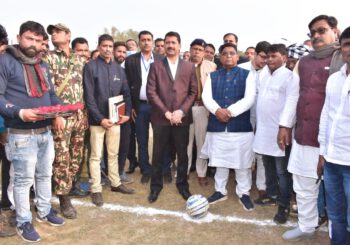 गिद्धौर में ऑल इंडिया गुलाब रावत मेमोरियल फूटबाल टूर्नामेंट  का आगाज़