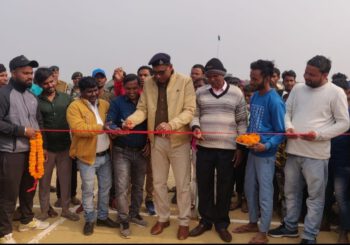 क्रिकेट टूर्नामेंट का आयोजन, मटिया के टीम ने जमुई की टीम को  90 रनों से हराया