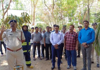 आपदा प्रबंधन शाखा द्वारा अग्नि आपदा को लेकर जन जागरूकता कार्यक्रम सह मॉक ड्रिल का आयोजन