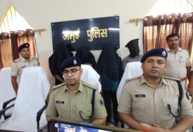 लूट कांड के 3 अभियुक्त और हत्याकांड के दो अभियुक्त को पुलिस ने किया गिरफ्तार