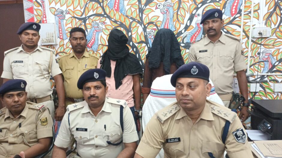 कुख्यात अपराधी वीरप्पन को पुलिस ने  पिस्तौल व दो जिंदा कारतूस के साथ किया गिरफ्तार।