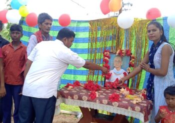 श्रम भारती ख़ादिग्राम के संस्थापक स्व धीरेंद्र मजूमदार का मनाया गया 123 वां जन्मदिन