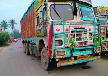 मॉर्निंग वॉक करने निकली महिला को बालू लदे ट्रक ने कुचला, मौके पर हुई मौत