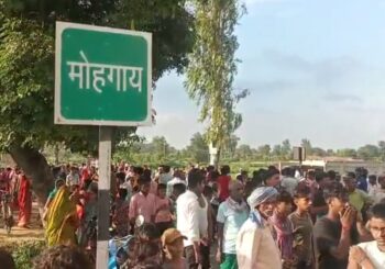बेलगाम ट्रक ने नानी-नाती को कुचला ,नाती की मौके पर ही मौत