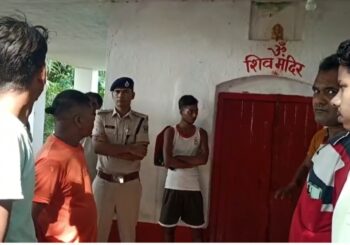 शिवलिंग खंडित करने के आरोप में मानसिक रुप से विक्षिप्त व्यक्ति को पुलिस ने किया गिरफ्तार