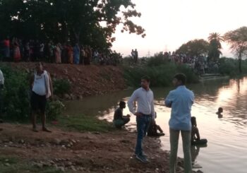 आहार में डूबे व्यक्ति का 14 घंटे के बाद आहार से पुलिस ने किया शव बरामद