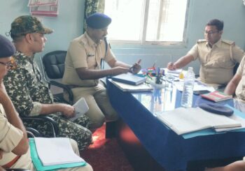 रेल एसपी ने किया जमुई जीआरपी थाना का वार्षिक निरीक्षण
