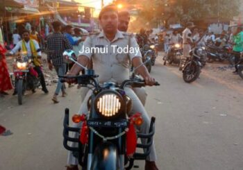 बालू लदे ट्रैक्टर ने अपर थानाध्यक्ष को कुचला, अपर थानाध्यक्ष की मौत