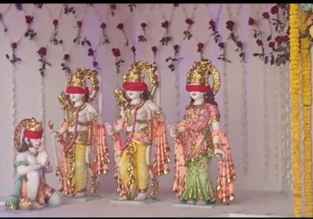 मां कालिका मंदिर मलयपुर में विराजेगें राम लला, निकल गई कलश शोभा यात्रा