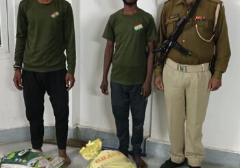 40 लीटर देसी शराब के साथ दो तस्कर गिरफ्तार