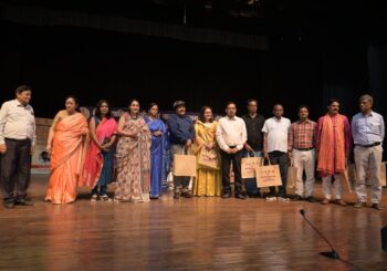 साहित्य संगीत एवं नाट्य समागम में साहित्यकारों और कलाकारों ने दी अपनी प्रस्तुति