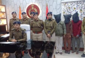 55 वर्षीय महिला के साथ गैंगरेप के तीन आरोपी को पुलिस ने किया गिरफ्तार