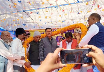 पंचायती राज मंत्री  केदार प्रसाद गुप्ता ने कानू हलवाई समाज को 13 अप्रैल को पटना पहुंचे का दिया निमंत्रण