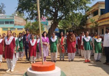 छात्राओं को दिया गया स्काउट गाइड का प्रशिक्षण
