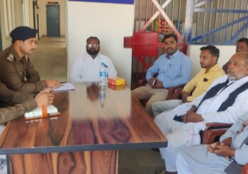 होली को लेकर चकाई एवं बीचकोडवा थाना में शांति की बैठक आयोजित
