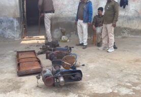 झाझा में उजागर हुई अवैध गन फैक्ट्री, ऑटो चालक के घर से मिले हथियार और मशीनें