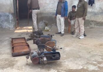 झाझा में उजागर हुई अवैध गन फैक्ट्री, ऑटो चालक के घर से मिले हथियार और मशीनें