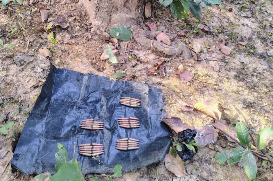 जमुई में नक्सल विरोधी अभियान को बड़ी सफलता, एके-47 के 49 जिंदा कारतूस बरामद