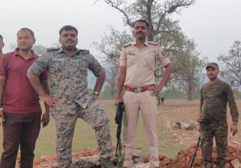 गुरमाहा में नक्सलियों का स्मृति पिंड ध्वस्त, STF-पुलिस की संयुक्त कार्रवाई से बदली तस्वीर