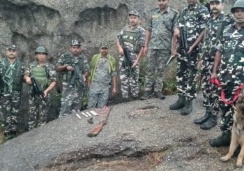 चरकापत्थर में SSB की बड़ी कार्रवाई, नक्सलियों के छिपाए हथियार और विस्फोटक बरामद