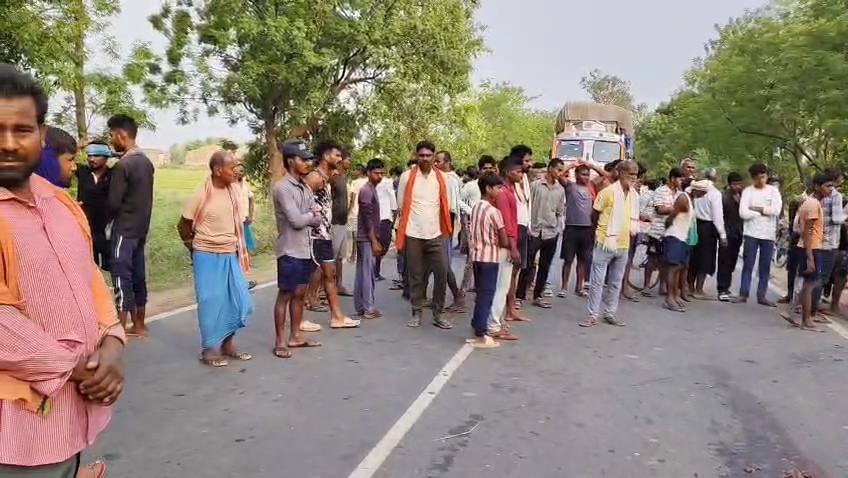 NH-333 पर दर्दनाक हादसा: तेज रफ्तार ट्रक ने युवक को रौंदा, मौके पर मौत