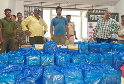सब्जियों की आड़ में शराब तस्करी नाकाम, सोनो-डुमरी चेक पोस्ट पर 933 लीटर विदेशी शराब बरामद, एक गिरफ्तार