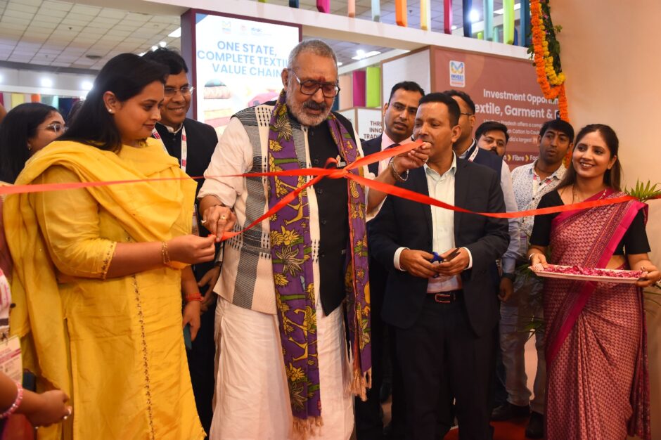 भारत टेक्स 2026 में पार्टनर स्टेट बना बिहार, गिरिराज सिंह और उद्योग मंत्री श्रेयसी सिंह ने किया बिहार पवेलियन का उद्घाटन